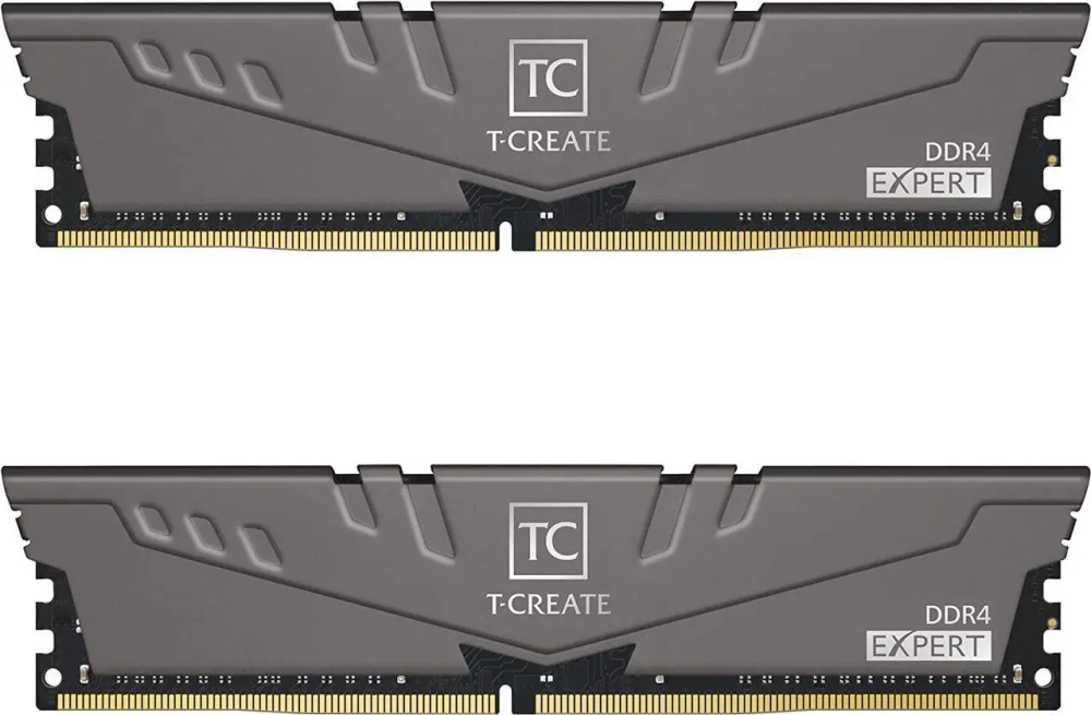 Team T-CREATE EXPERT 32GB (2 x 16GB) 288-Pin PC RAM DDR4 3200 (PC4 25600) Desktop Memory Model TTCED432G3200HC16FDC01