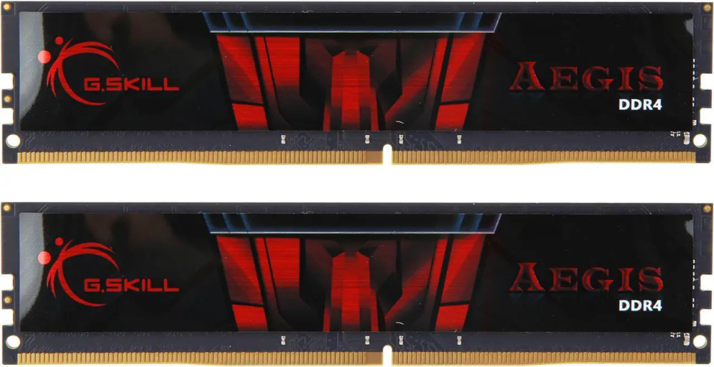 G.SKILL Aegis 32GB (2 x 16GB) 288-Pin PC RAM DDR4 2666 (PC4 21300) Desktop Memory Model F4-2666C19D-32GIS