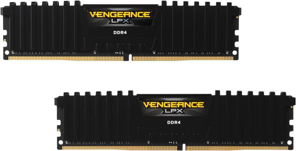 CORSAIR Vengeance LPX 16GB (2 x 8GB) 288-Pin PC RAM DDR4 3200 (PC4 25600) Desktop Memory Model CMK16GX4M2E3200C16
