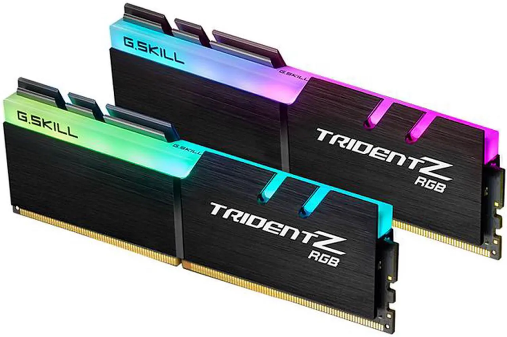 G.SKILL TridentZ RGB Series 16GB (2 x 8GB) 288-Pin PC RAM DDR4 3200 (PC4 25600) Desktop Memory Model F4-3200C16D-16GTZR - Featured Image