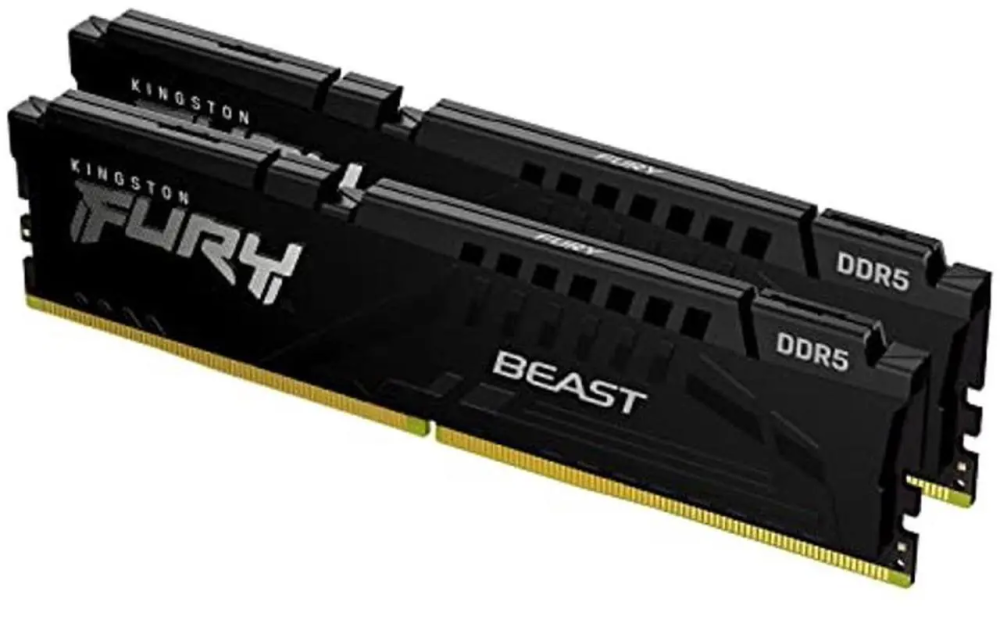 Kingston FURY Beast 128GB (2 x 64GB) 288-Pin PC RAM DDR5 5600 (PC5 44800) Memory (Desktop Memory) Model KF556C36BBEK2-128
