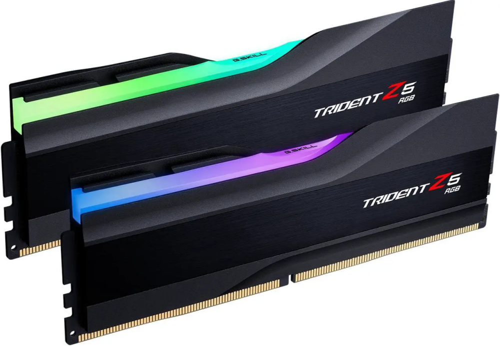 G.SKILL Trident Z5 RGB Series 32GB (2 x 16GB) 288-Pin PC RAM DDR5 6000 (PC5 48000) Desktop Memory Model F5-6000J3040F16GX2-TZ5RK