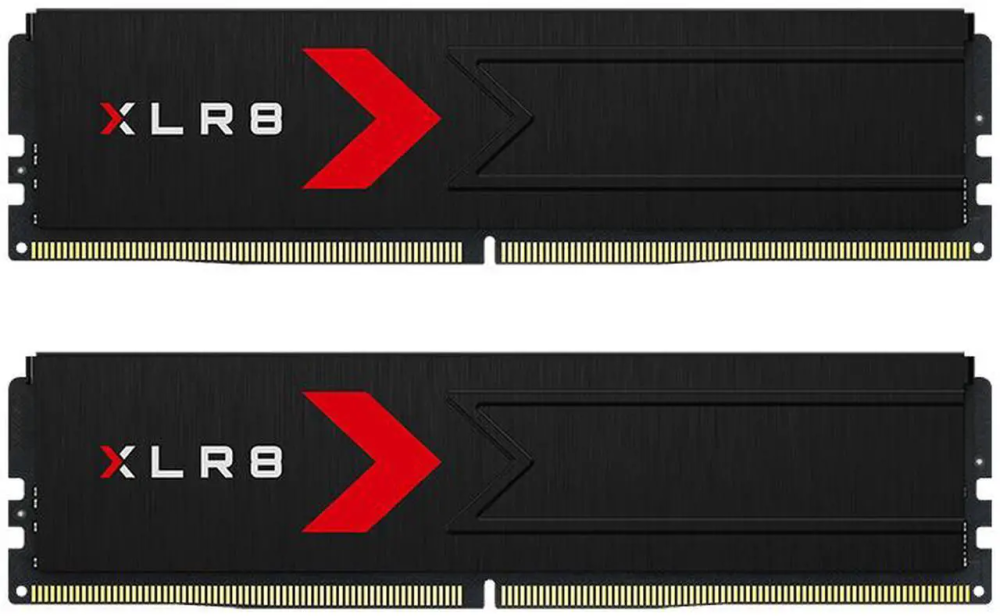 PNY XLR8 32GB (2 x 16GB) DDR5 6400 (PC5 51200) Desktop Memory Model MD32GK2D5640036XR