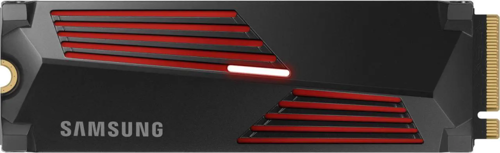 SAMSUNG 990 PRO w/Heatsink SSD 4TB, PCIe Gen4 M.2 2280 Internal Solid State Hard Drive, Seq. Read Speeds Up to 7,450MB/s for High End Computing, Workstations, Compatible w/Playstation 5, MZ-V9P4T0CW