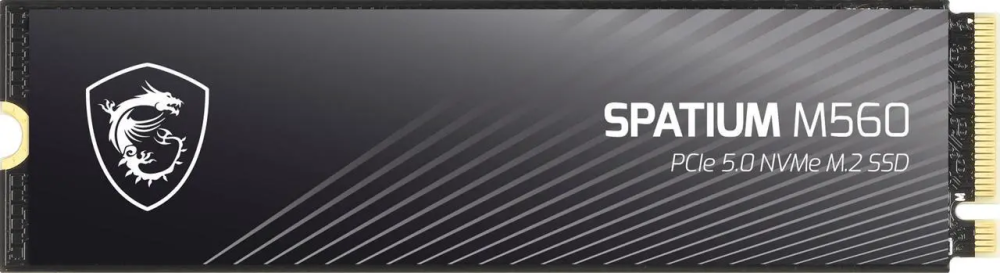 MSI SPATIUM M560 PCIe 5.0 NVMe M.2 1TB Solid State Drive (SSD) - SM560N1TB