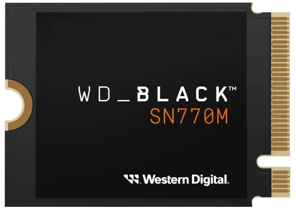 WD_BLACK 2TB SN770M M.2 2230 NVMe SSD for Handheld Gaming Devices, Speeds up to 5,150MB/s, TLC 3D NAND, Great for Steam Deck and Microsoft Surface -  WDBDNH0020BBK-WRSN