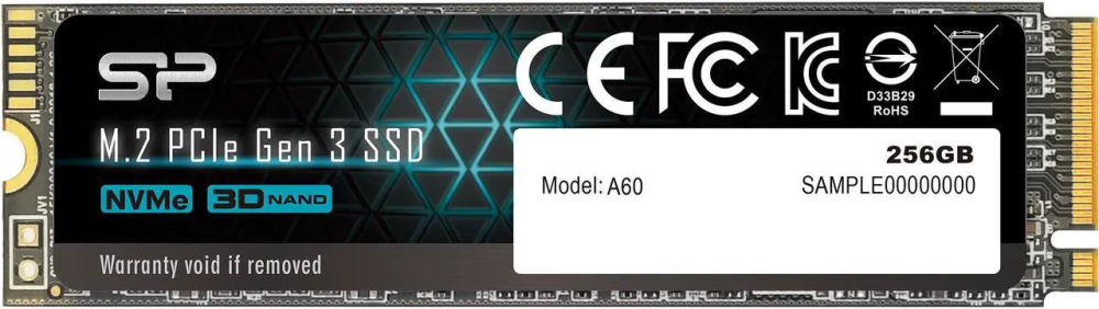 Silicon Power 256GB NVMe M.2 2280 PCIe Gen3 x4 SSD (SP256GBP34A60M28) - Featured Image
