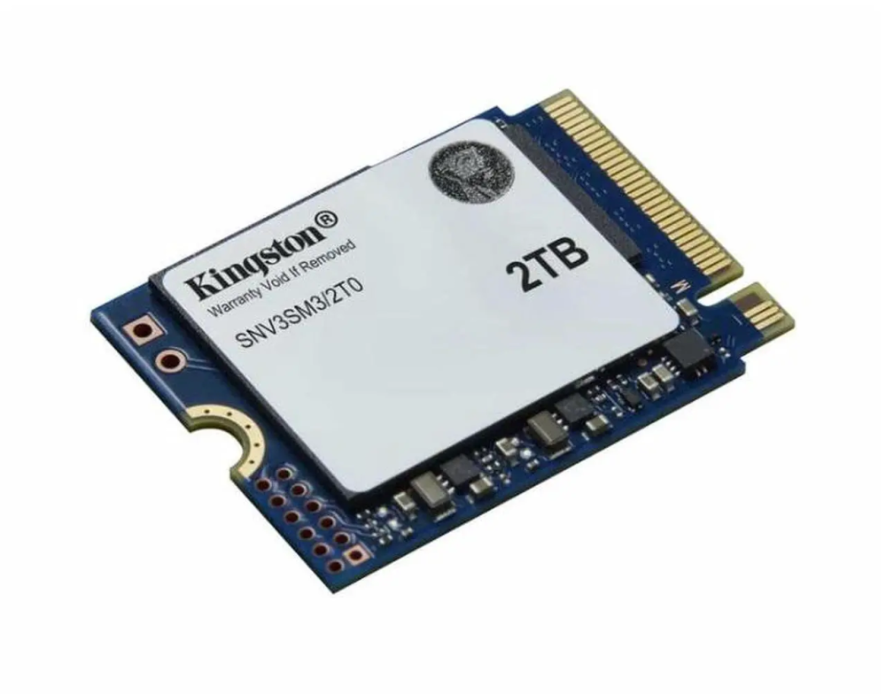 Kingston NV3 M.2 2230 2TB PCIe 4.0 x4 NVMe Internal Solid State Drive (SSD) SNV3SM3/2T0 Up to 6000 MB/s for Steam Deck