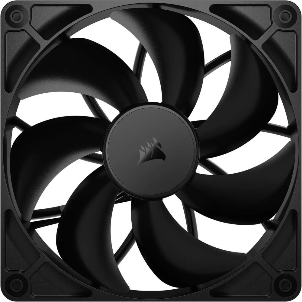 CORSAIR RS140 PWM 140mm Fan - Simplified Control - Daisy-Chain 4-Pin PWM Connection - Concentrated AirGuide Cooling - Magnetic Dome Bearing