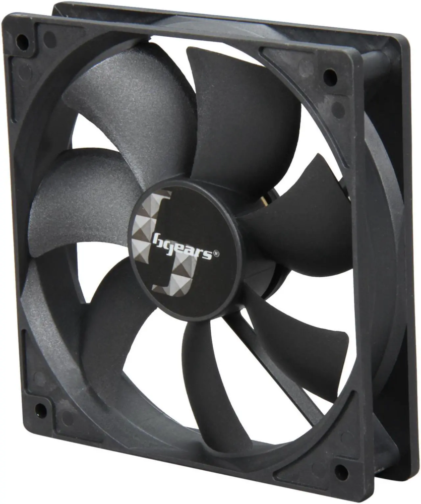 Bgears b-Blaster 120mm 2 ball bearing High Speed 2000 RPM High Airflow 103 CFM 3pin 3wire 12VDC fan.
