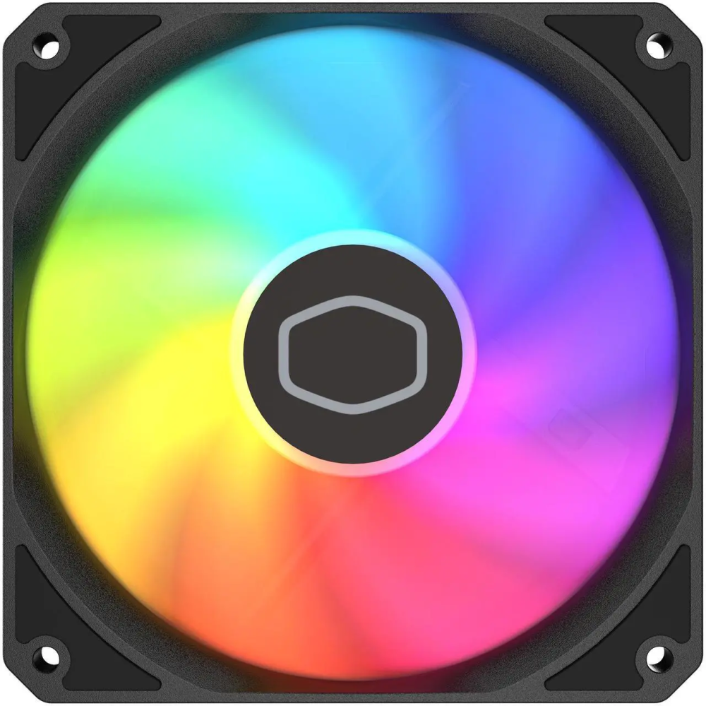 Cooler Master MF120 Lite Case|Liquid Cooler|Air Cooler, 120mm aRGB lighting, Dynamic PWM 1,750 RPM, Air Balance Blades, Hybrid | PBT Frame