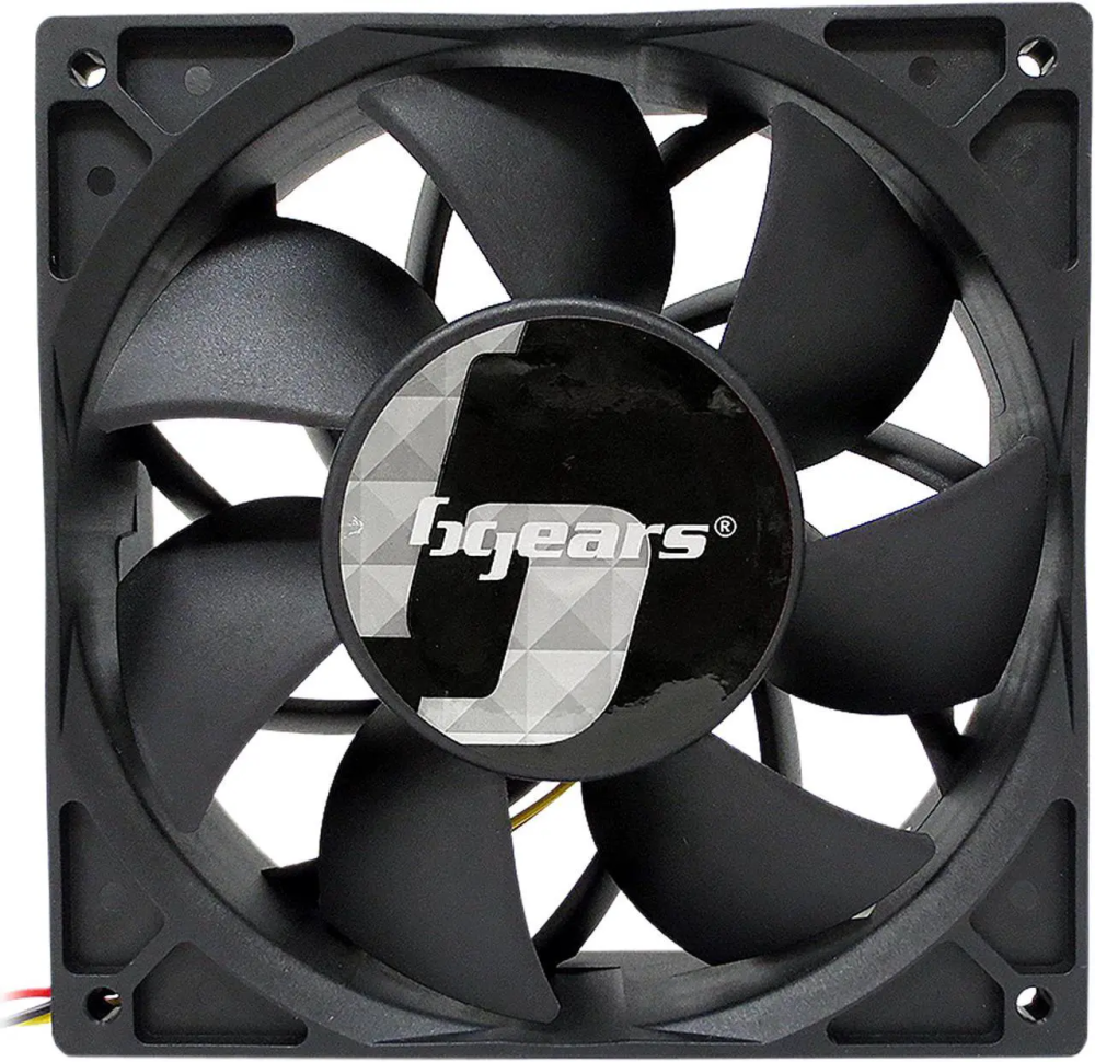 Bgears b-Blaster 24V 140x38mm 2 ball bearing High Speed 5200 RPM High Airflow 308 CFM 3pin 3wire PWM 24VDC fan.