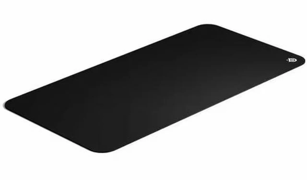 SteelSeries QCK XXL Low Profile Mousepad with Easy Travel Micro-Woven Surface - 15.75" Height x 35.43" Width - Black - Rubber, Silicon - Extra Extra Large