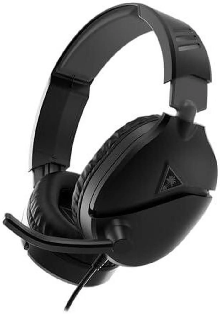 Turtle Beach Recon 70 Multiplatform Gaming Headset for PS5, PS4, Xbox Series X|S, Xbox One, Nintendo Switch, PC & Mobile w/3.5mm Wired Connection - Flip-to-Mute Mic, 40mm Speakers, Lightweight-Black