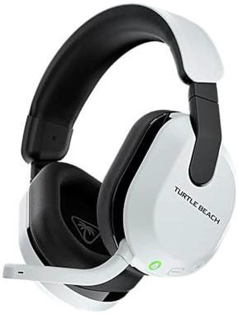 Turtle Beach Stealth 600 Gen 3 Wireless Multiplatform Amplified Gaming Headset for PS5, PS4, PC, Mobile - Bluetooth, 80-Hr Battery, AI Noise-Cancelling Flip-to-Mute Mic, 50mm Speakers - White