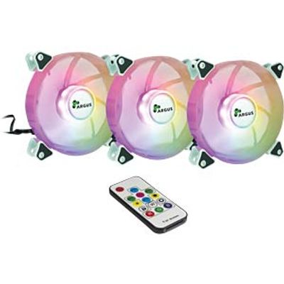 Inter-Tech RS-06 RGB fan set, 3x 120 mm