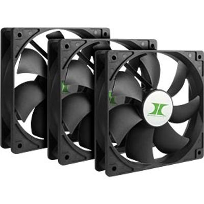 Inter-Tech IPC fan set, 3x 120 mm