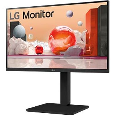 LG 24" monitor, 1080p, USB, speakers, pivot