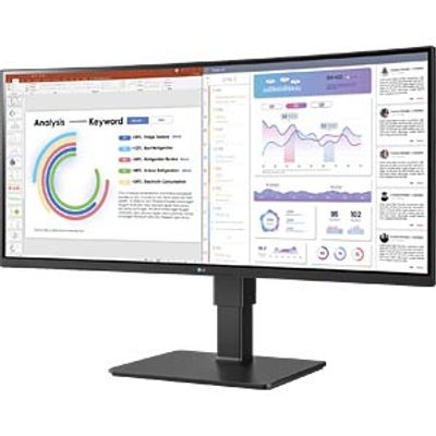LG 34" Curved Monitor, UWQHD, USB, Speaker