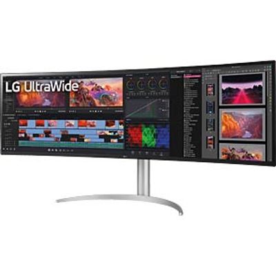 LG 49" curved monitor, 1440p, USB-C, speakers