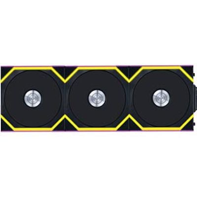Lian Li Wireless ARGB PWM fan, Reverse, 120 mm, black