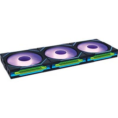 UNI FAN SL-INF wireless, reverse, 3x 120 mm, black