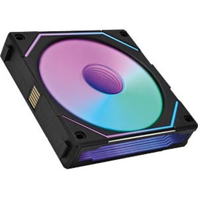 Lian Li 120 ARGB Reverse Blade PWM fan, 120 mm, black