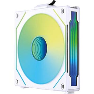 Lian Li 120 ARGB Reverse Blade PWM fan, 120 mm, white