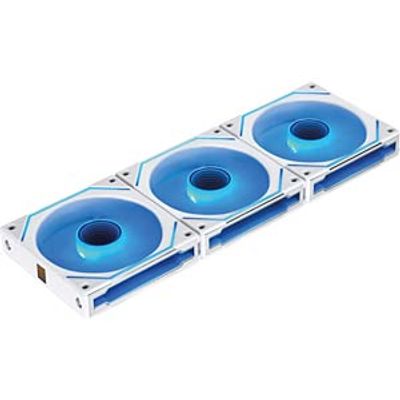 Lian Li 120 ARGB PWM fan, pack of 3, 120 mm, white