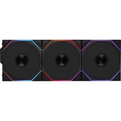 Lian Li Wireless Fan, ARGB, PWM, 3 Pack, 120 mm, black