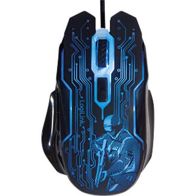 LogiLink Wired Mouse, USB, gaming, 6 buttons