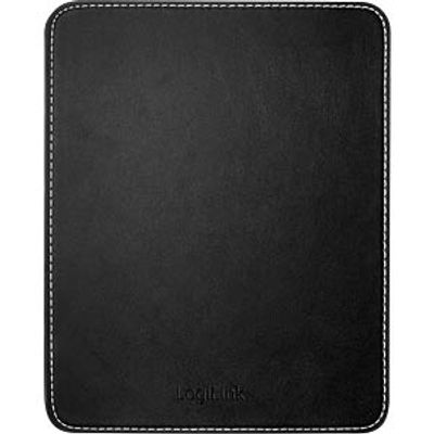LogiLink ID0150 - Mousepad im Lederdesign, black