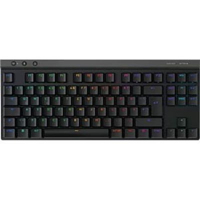 Logitech Gaming keyboard, USB/wireless/Bluetooth, RGB, tactile