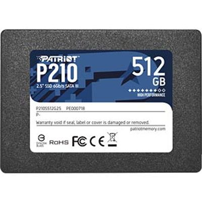 Patriot P210 2.5" SSD, 512 GB