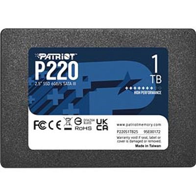 Patriot P220 2.5" SSD, 1 TB