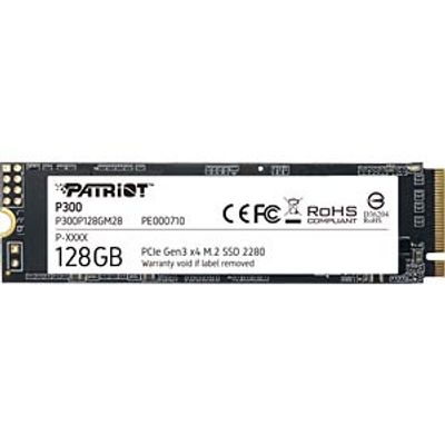Patriot P300 NVMe SSD, 128 GB