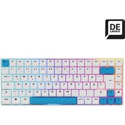 SHARKOON Gaming keyboard, USB, RGB, PBT, hot swap