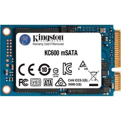 Kingston SSDNow KC600 512GB, mSATA