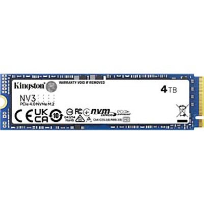 Kingston NV3 NVMeâ¢ SSD, 4 TB, M.2 PCIe