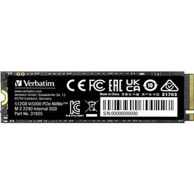 Verbatim Vi5000 PCIe NVMe M.2 SSD 512 GB