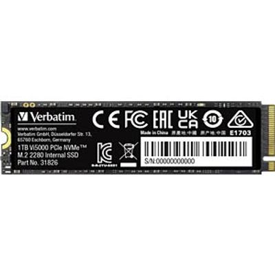 Verbatim Vi5000 PCIe NVMe M.2 SSD 1 TB