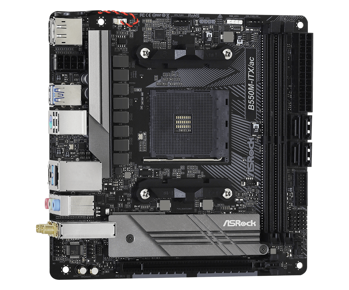 ASRock B550M-ITX/ac - Gallery Image