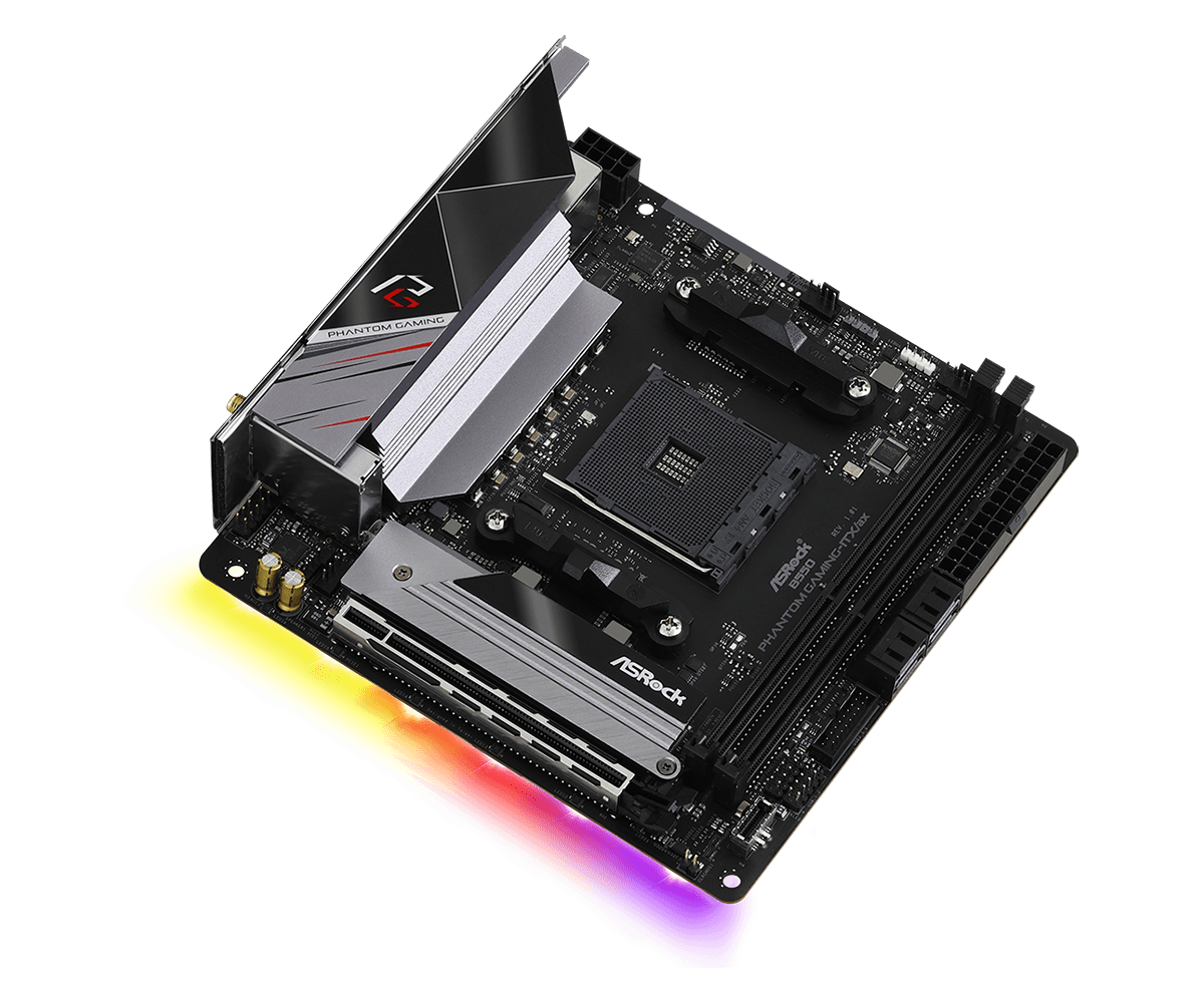 ASRock B550 Phantom Gaming-ITX/ax - Gallery Image