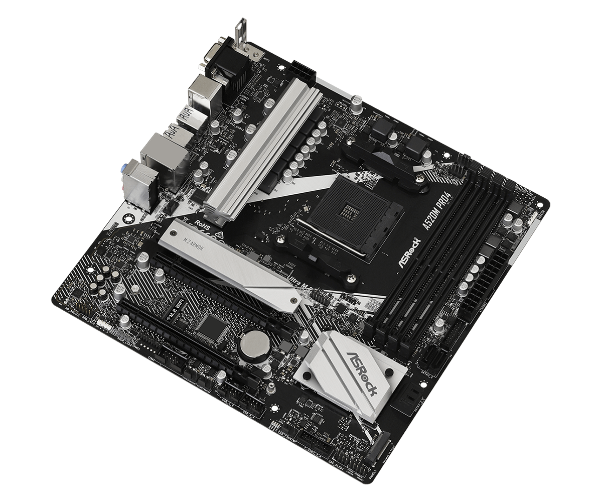 ASRock A520M Pro4 - Gallery Image