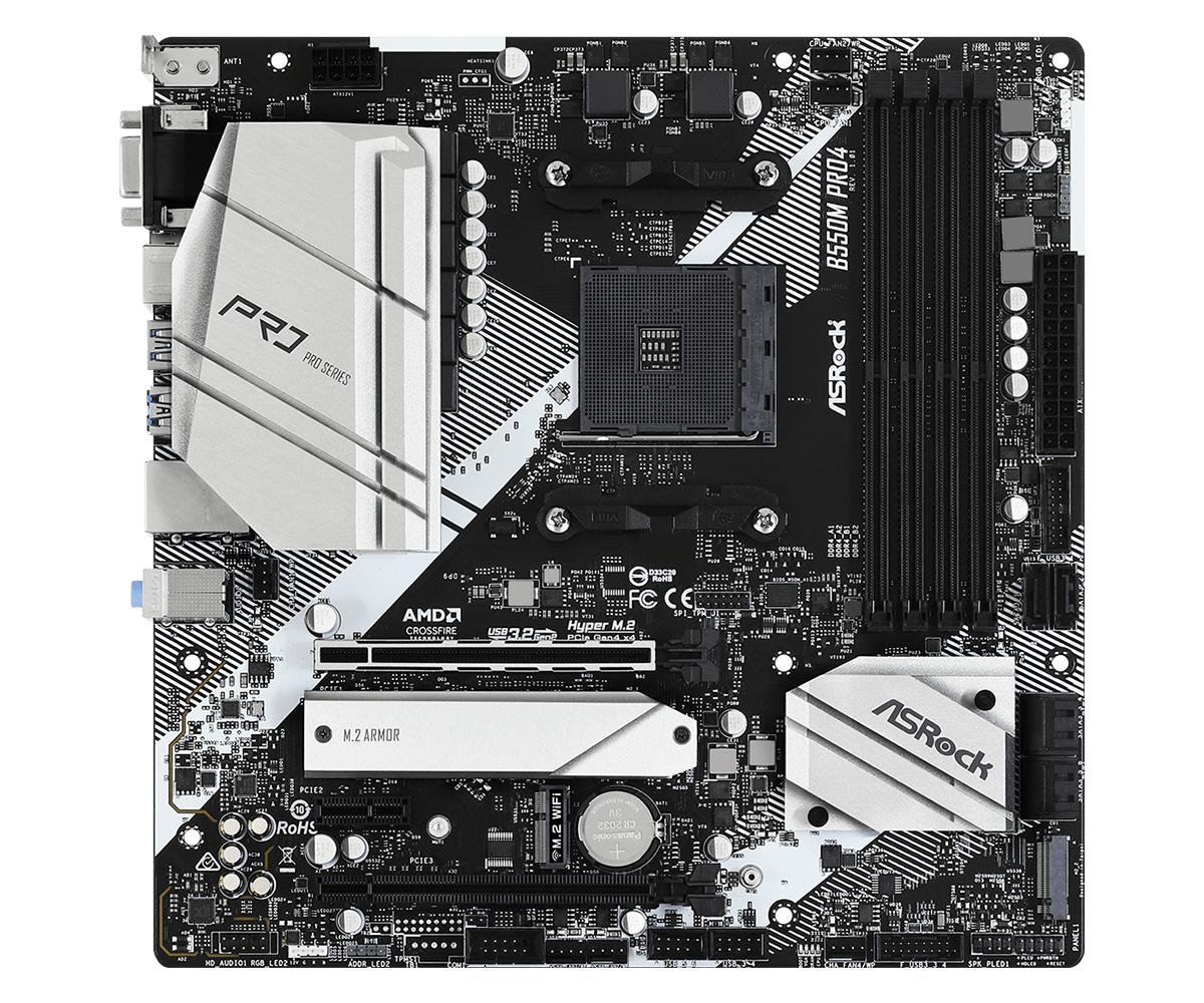 ASRock B550M Pro4 - Gallery Image