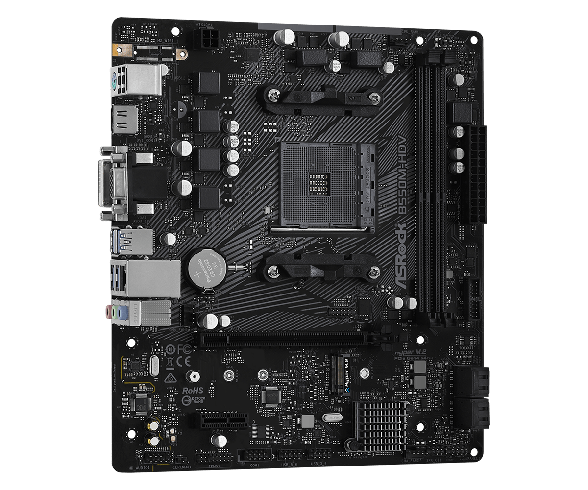 ASRock B550M-HDV - Gallery Image