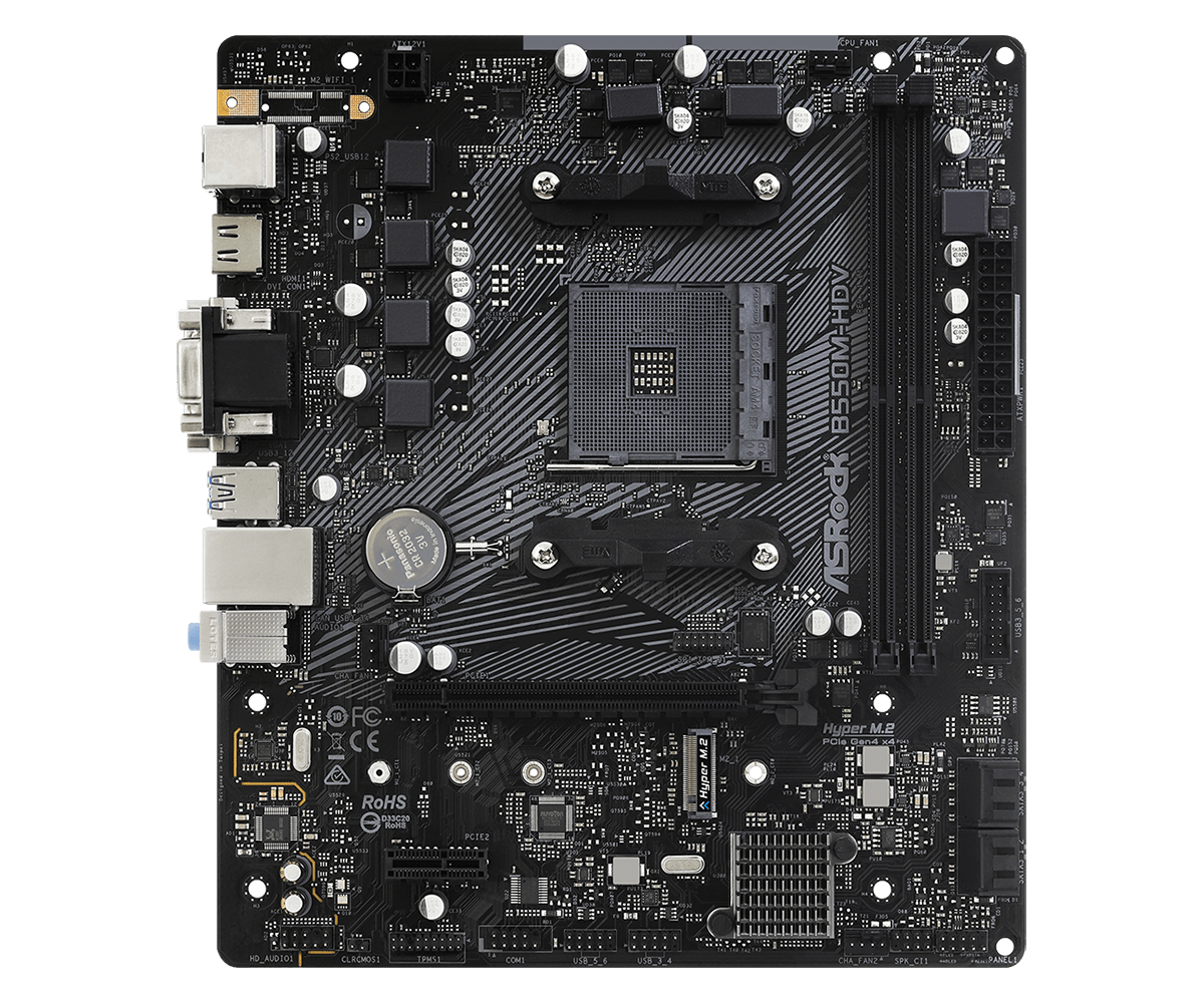 ASRock B550M-HDV - Gallery Image
