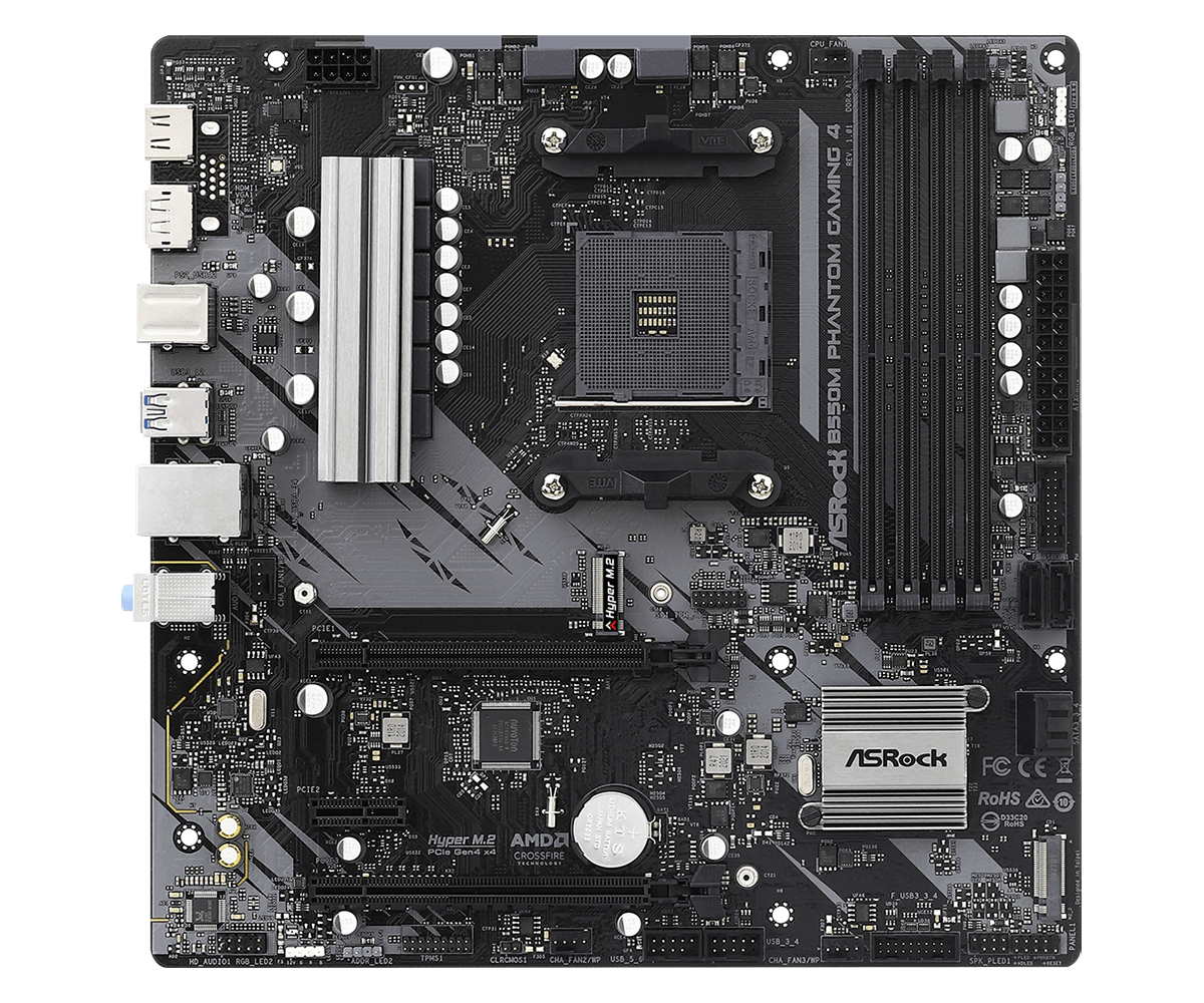 ASRock B550M Phantom Gaming 4 - Gallery Image