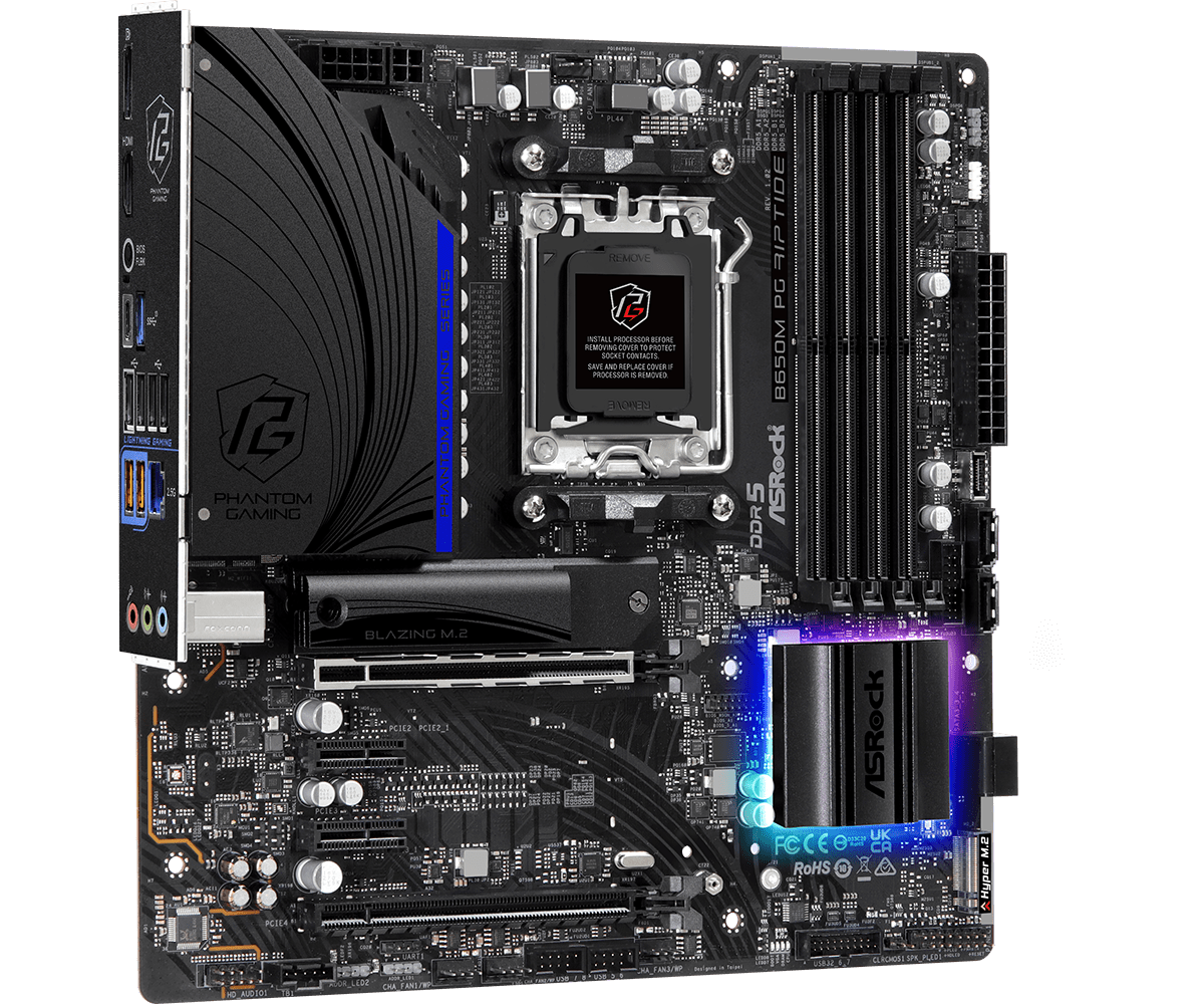 ASRock B650M Phantom Gaming Riptide - Gallery Image