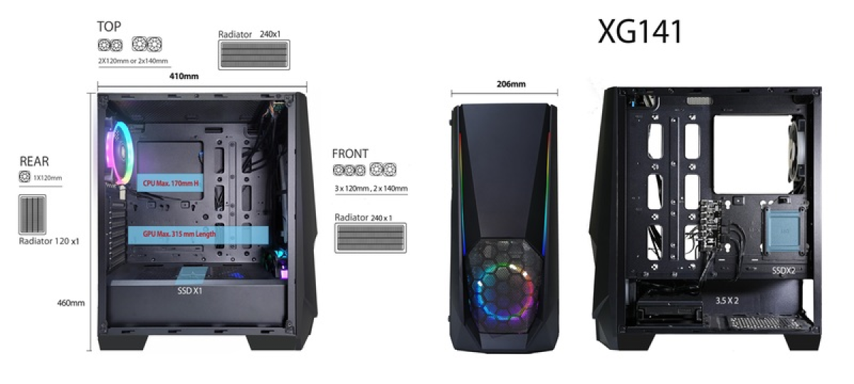 Xilence Xilent Blast - Gallery Image